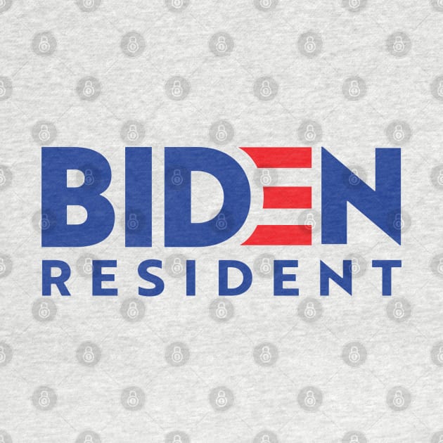 Resident Biden Donald Trump by GreenGuyTeesStore